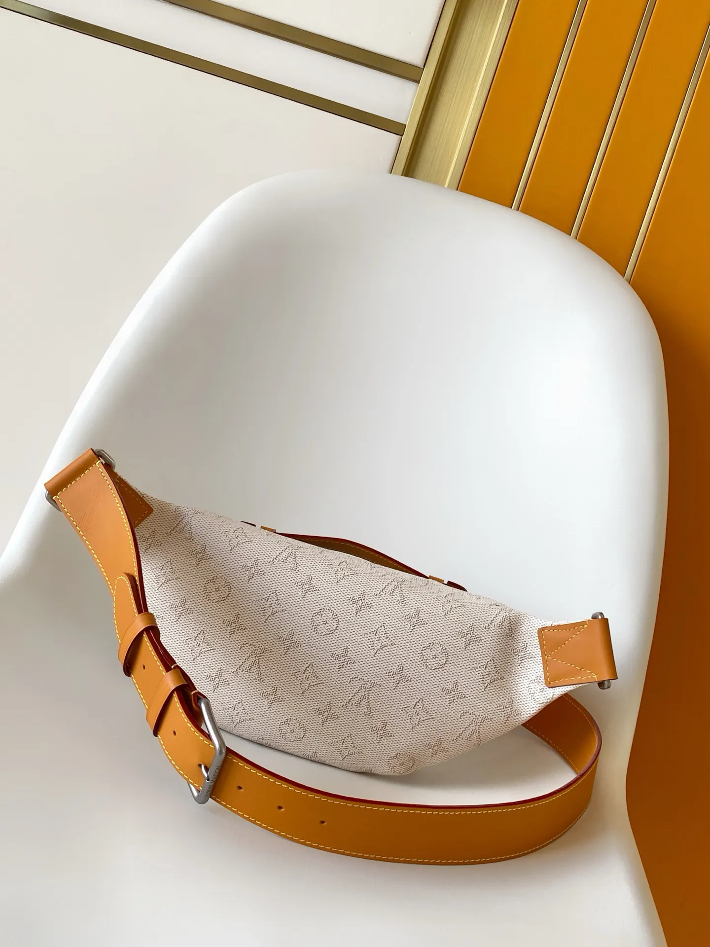 Black Blue Belt Bag Casual Leather