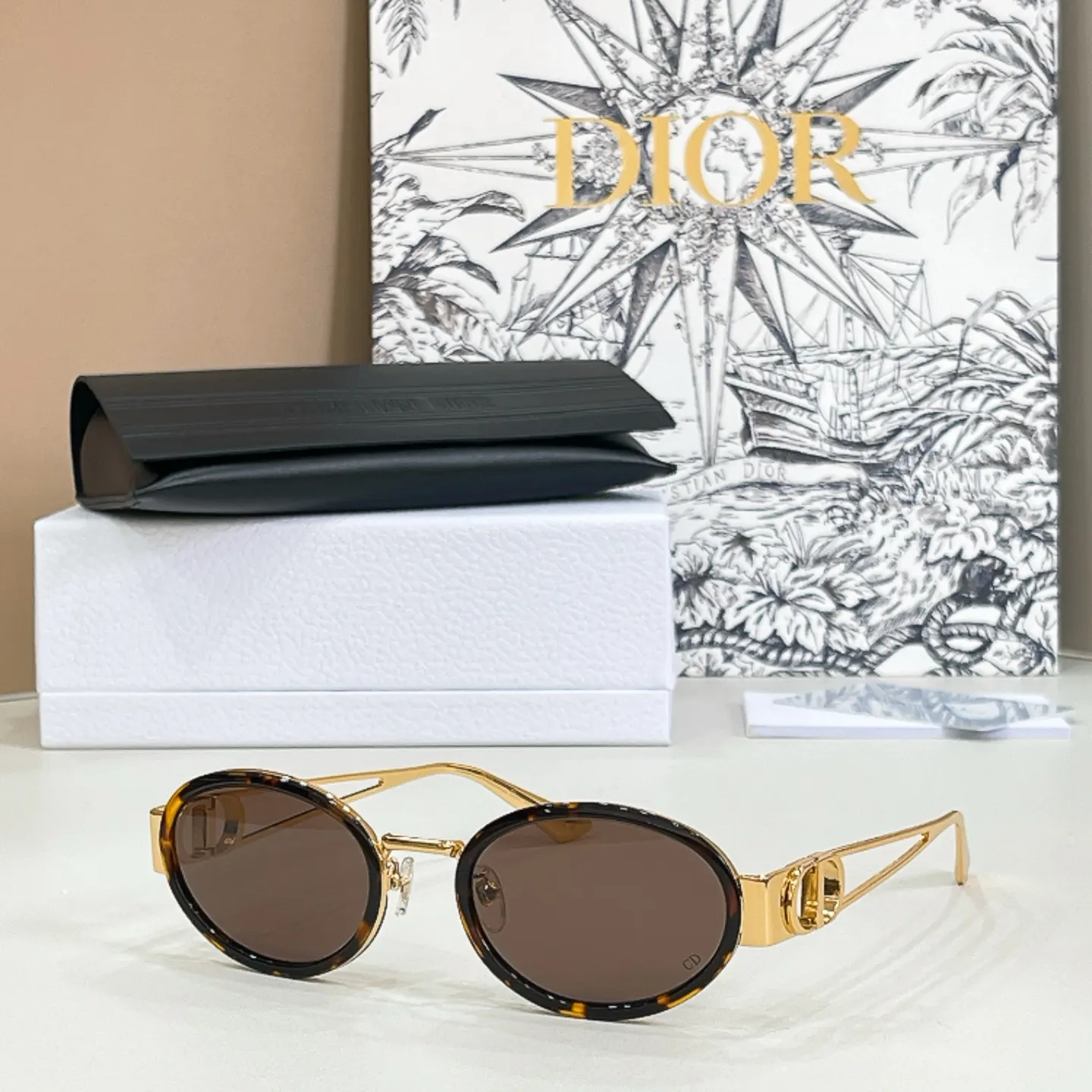 Dior Bags Portable Messenger Models Sunglasses