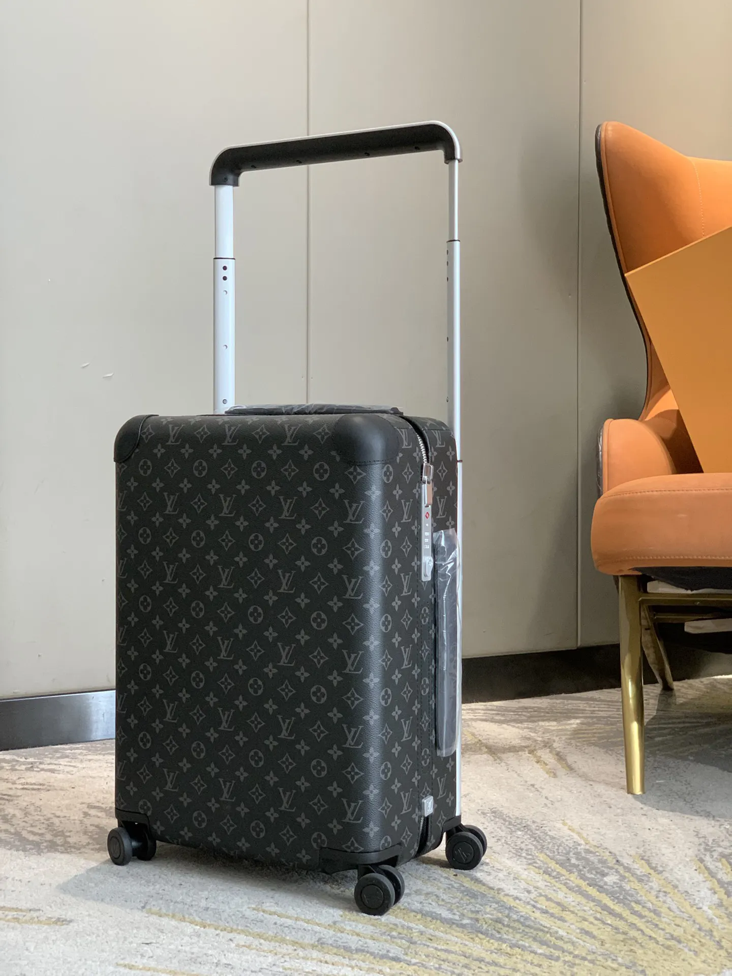 灰色 銀色 拉杆真皮包裹 行李箱 旅行拉杆款 輕便出行款