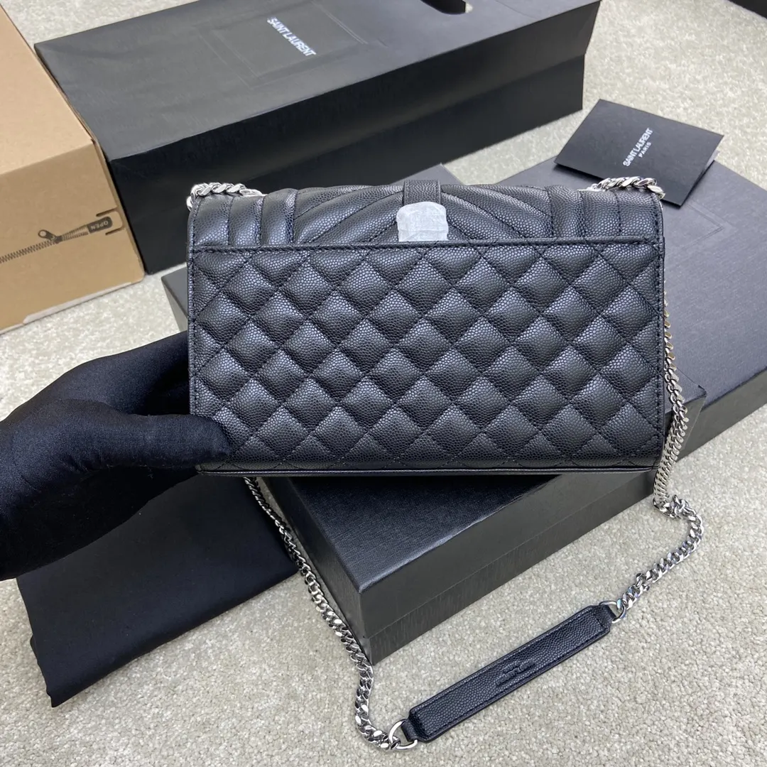 YSL 黑色 牛皮 拿上手就是 手提包 通勤手提款
