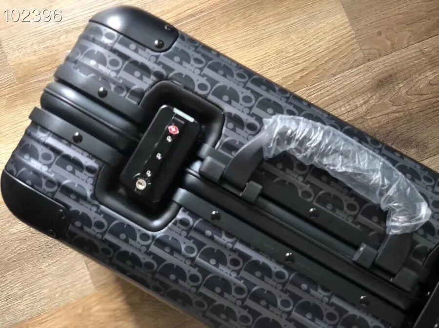 黑色 藍色 旅行箱 拉杆箱 登机箱 聯名鋁合金款 春夏巴黎发 行李箱 旅行拉杆款 輕便出行款