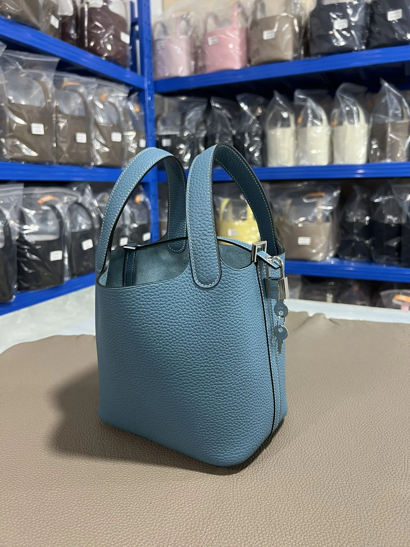Hermès Picotin 牛仔 水桶包