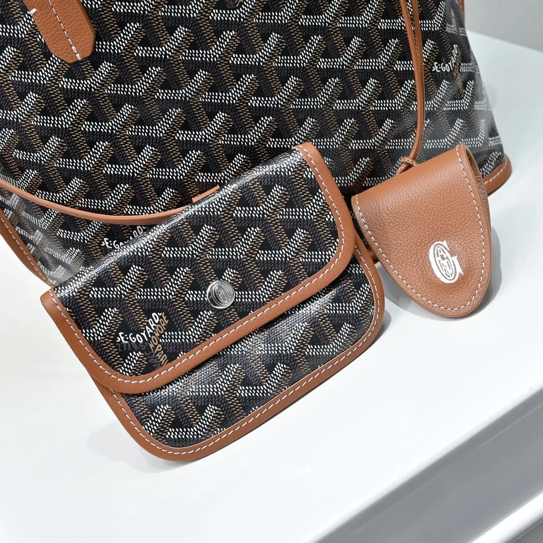 Goyard 牛皮 高 戈雅双面mini 王菲同款购物袋 头层牛皮 托特包 大容量托特款