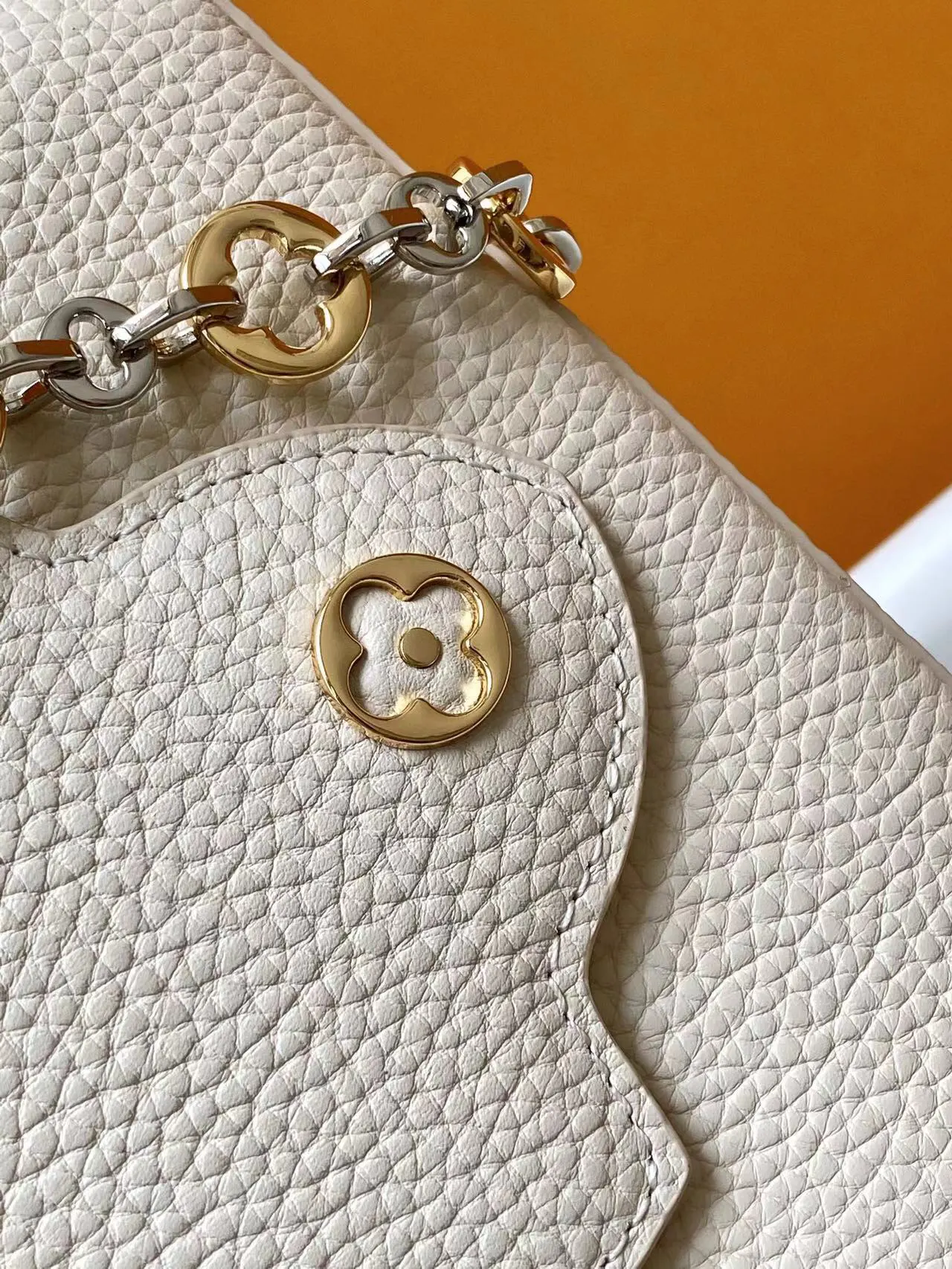 Louis Vuitton Black Chain Bag Leather