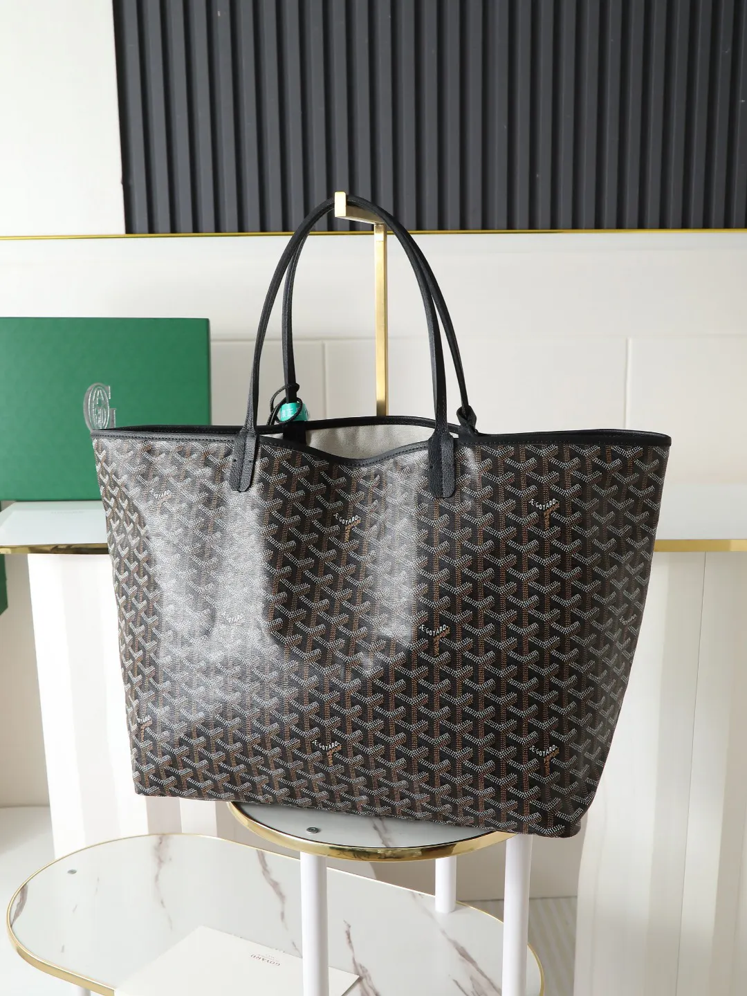 Goyard 帆布 腋下包 复古腋下背款