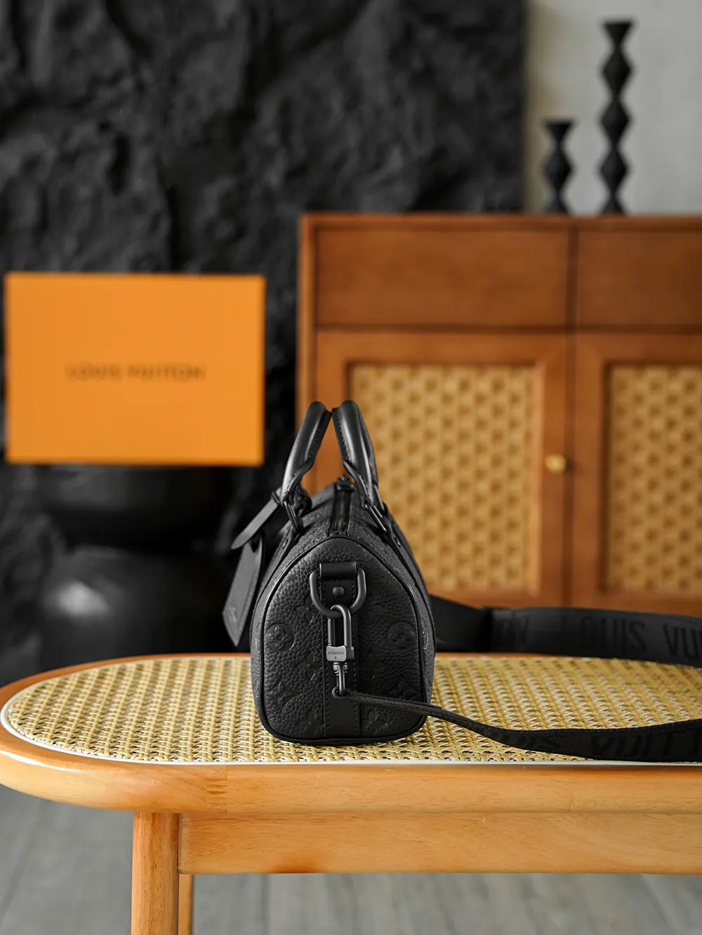 Keepall 牛皮 旅行袋 大容量旅行款