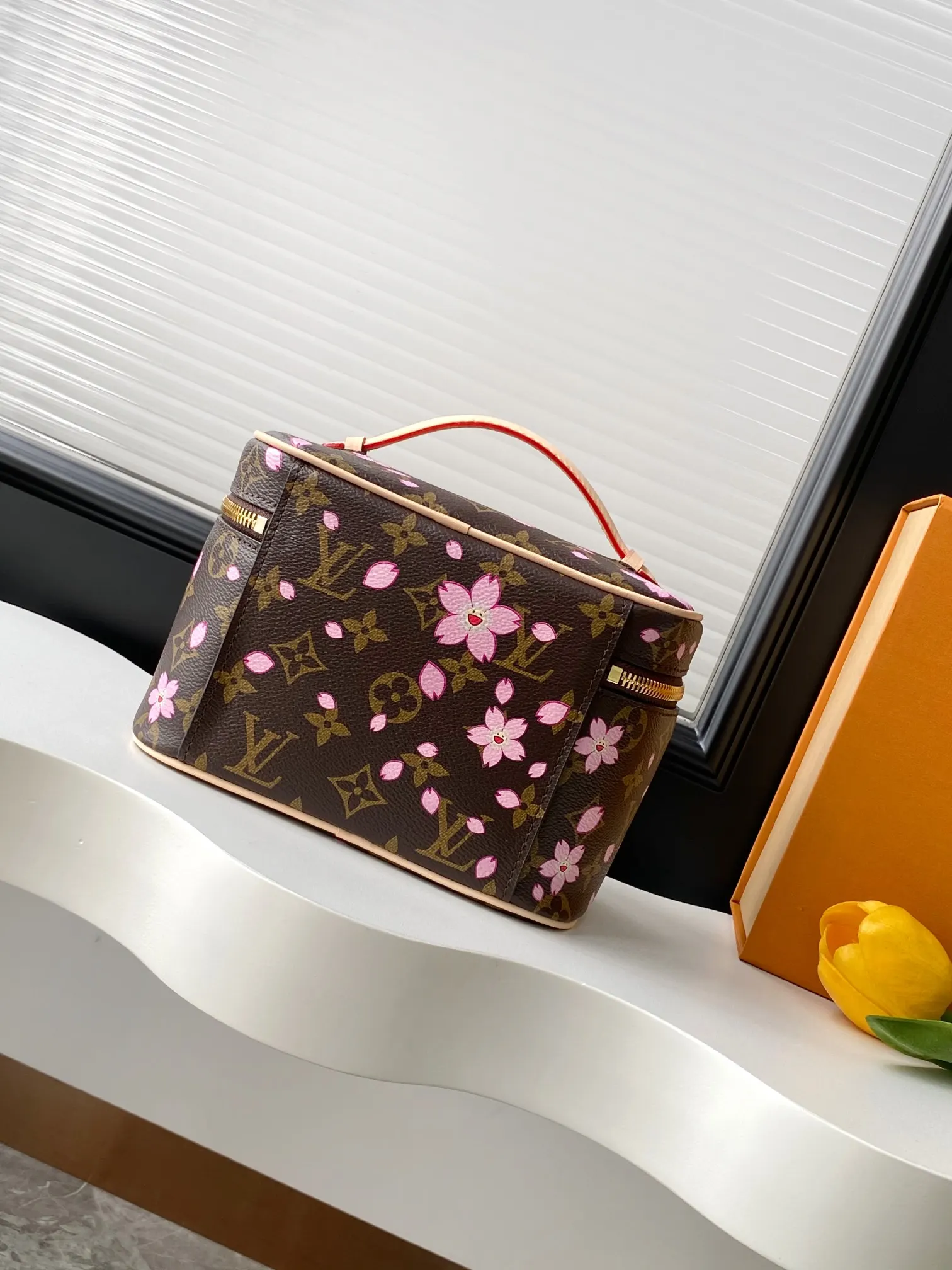 Louis Vuitton Cosmetic Pouch Leather