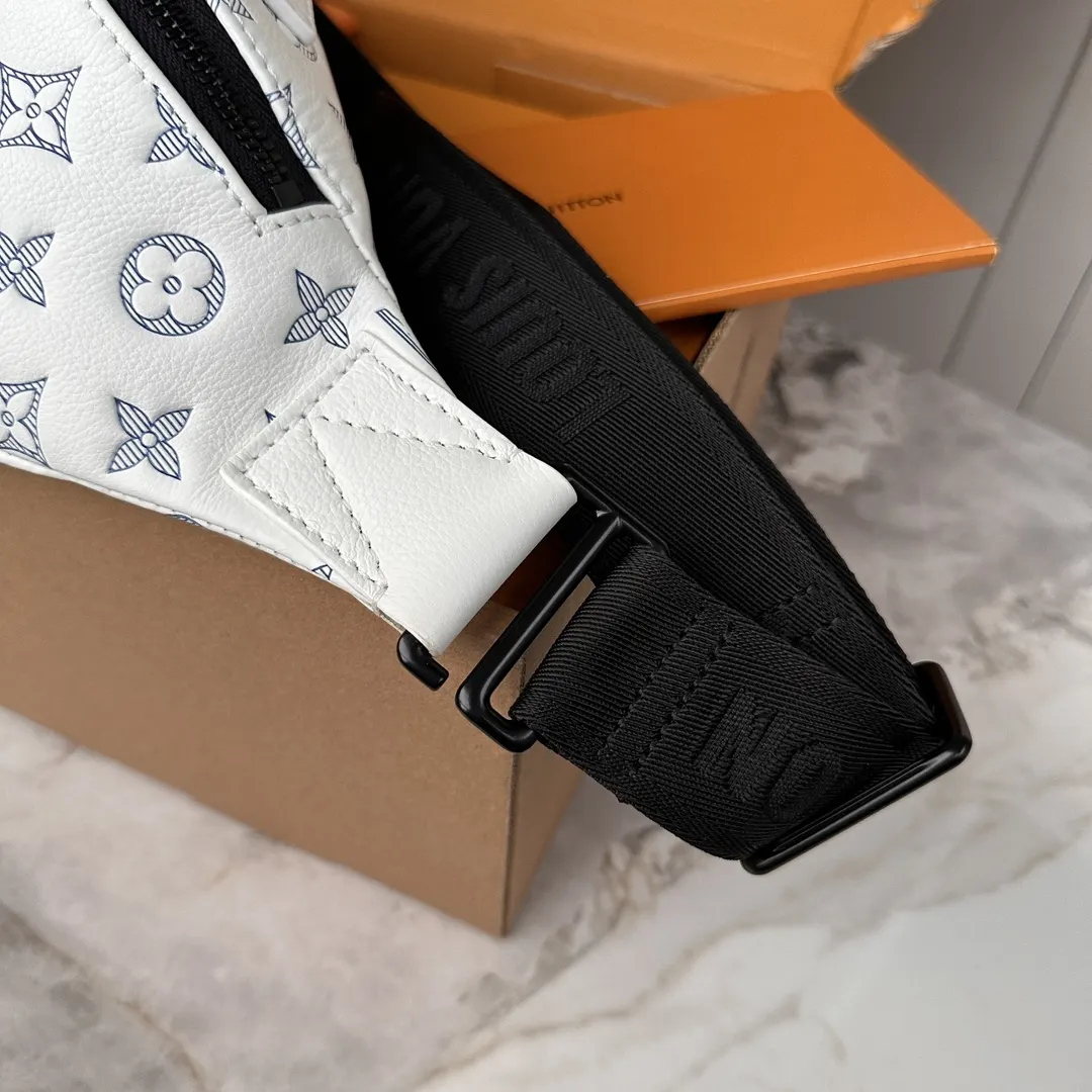 White Belt Bag Casual Leather