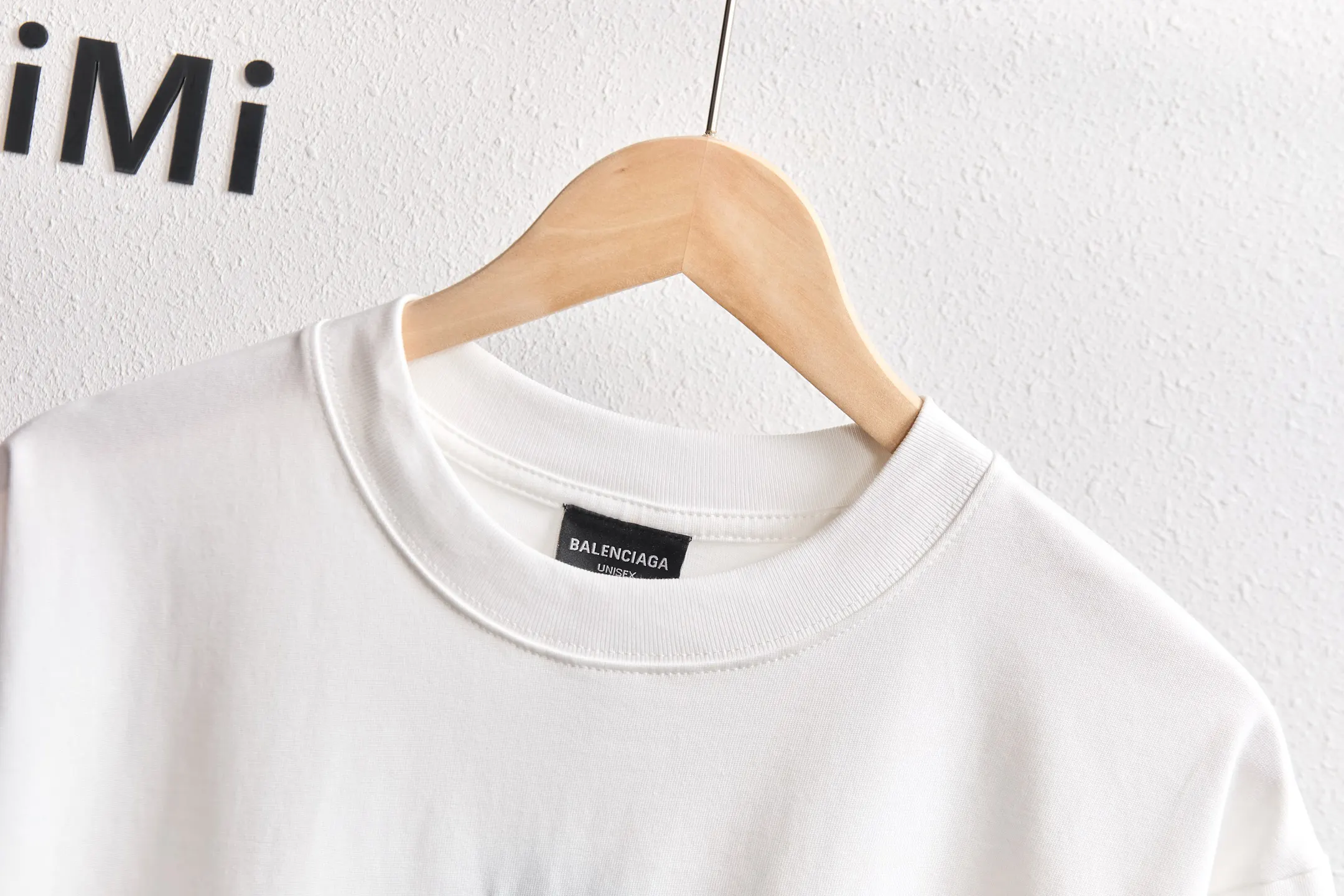 Balenciaga 刺绣 纯棉 短袖T恤