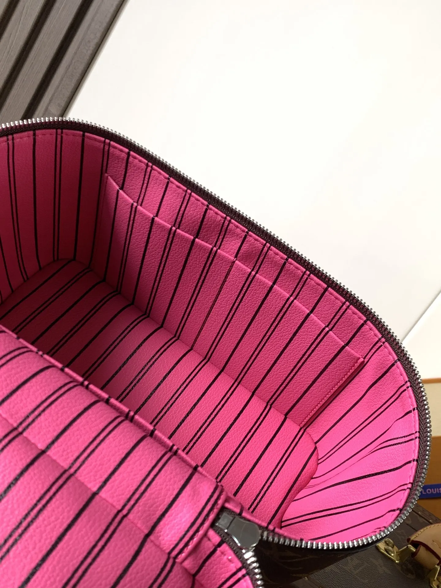 蓝色 绿色 牛皮 绿色 蓝 化妆包 便携收纳款
