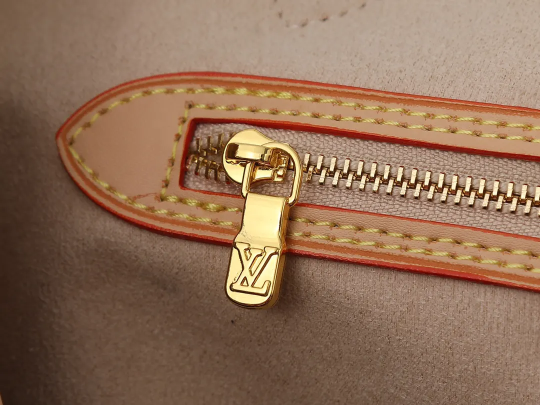 LV Neverfull 牛皮 收納包 旅行收納款