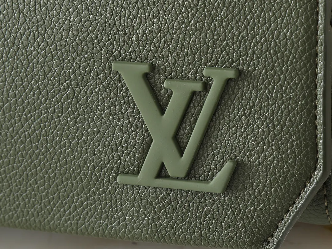 LV 黑色 藍色 牛皮 收納包 旅行收納款
