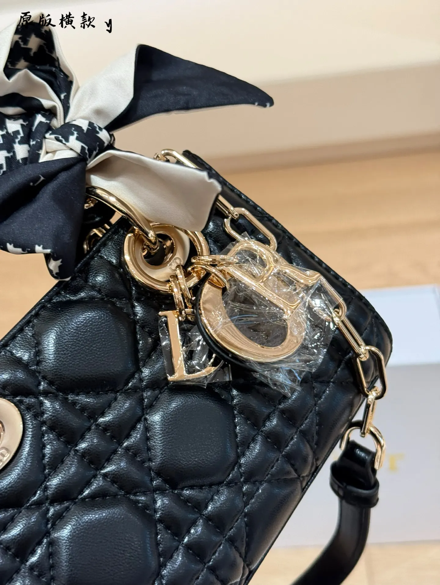 Dior Black Top Handle Bag Commuter
