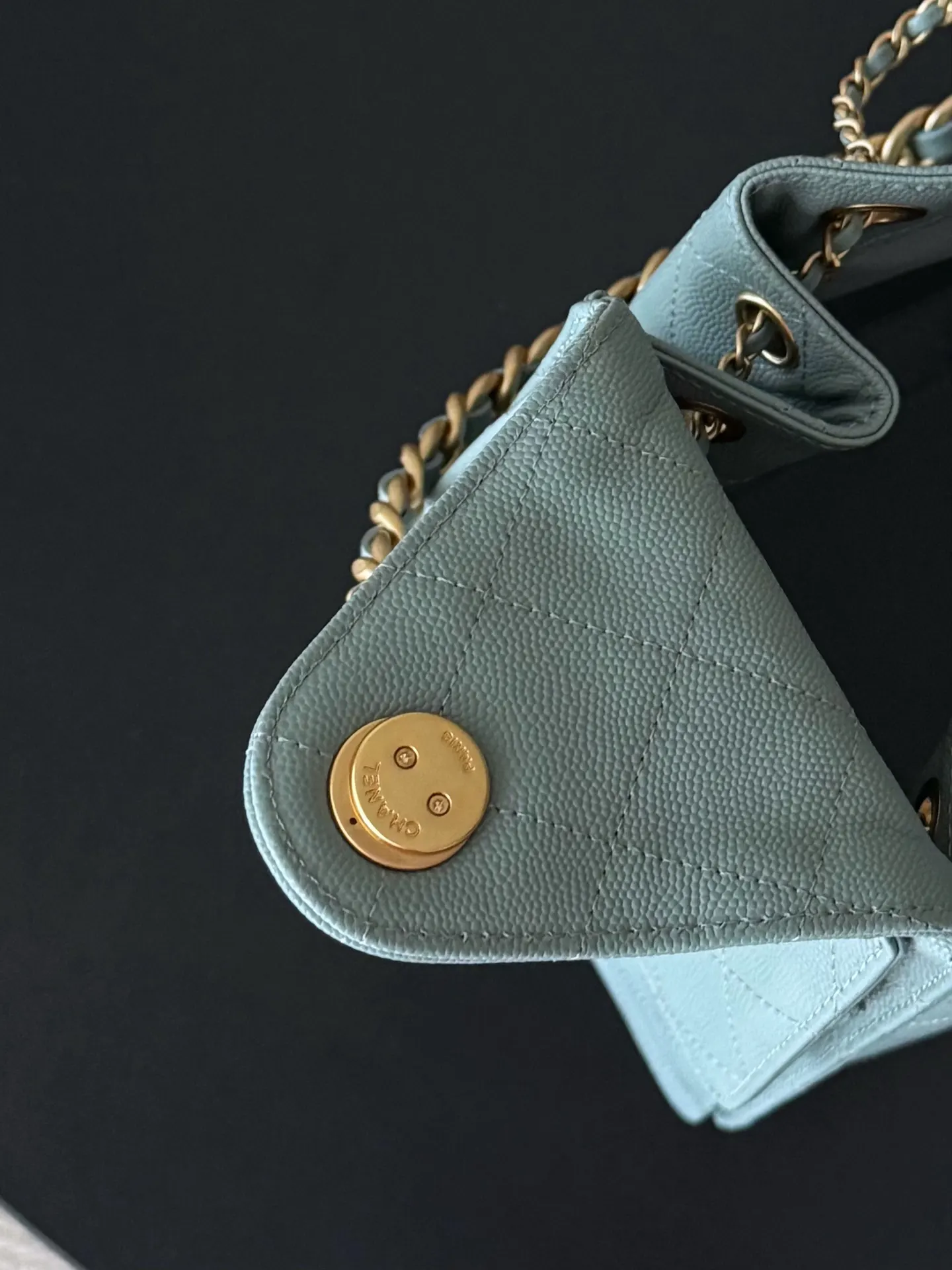 CHANEL Hobo 牛皮 腋下包 復古腋下背款