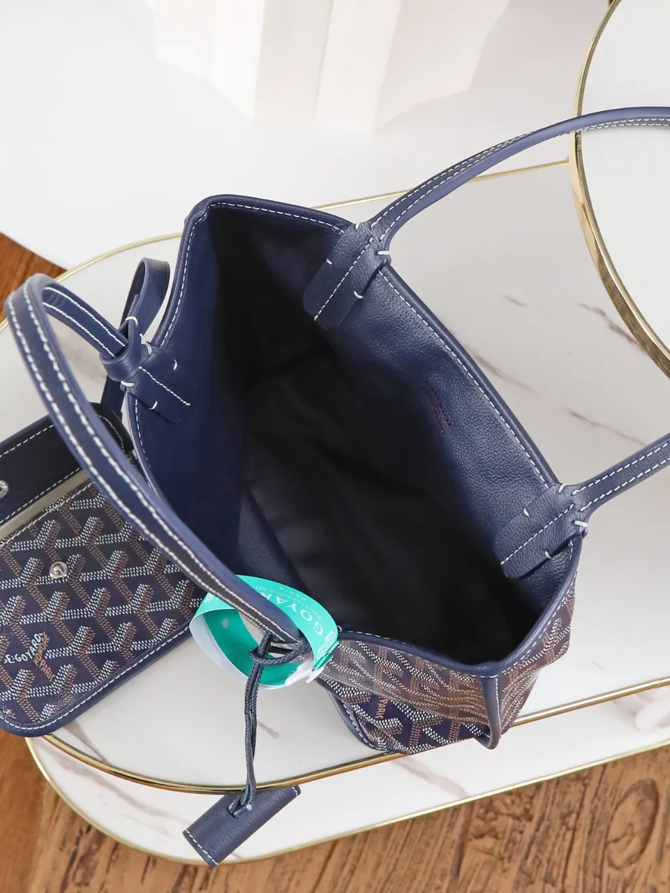 Goyard 小牛皮 手提包 通勤手提款