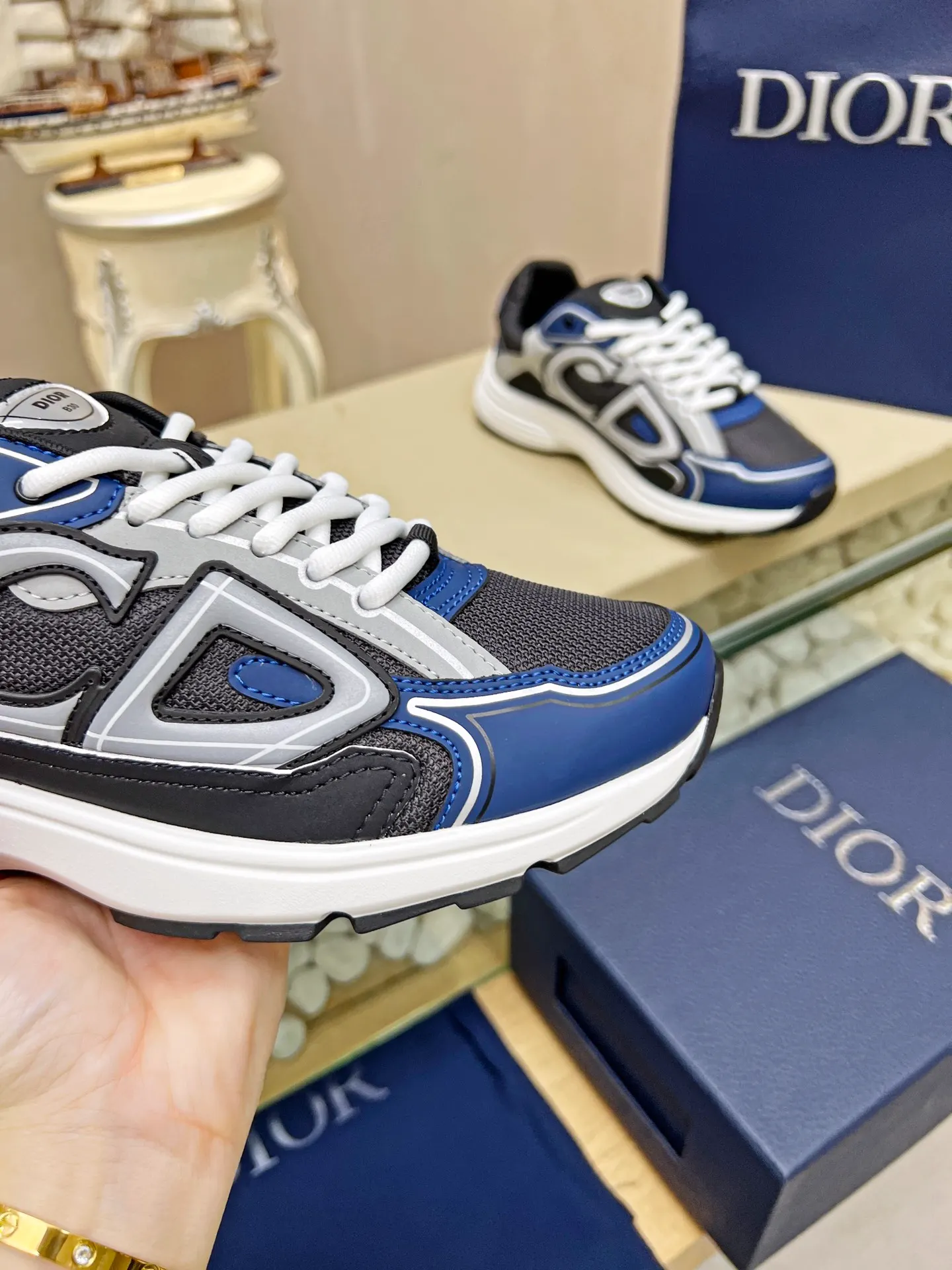 Dior B30 Black Sneakers