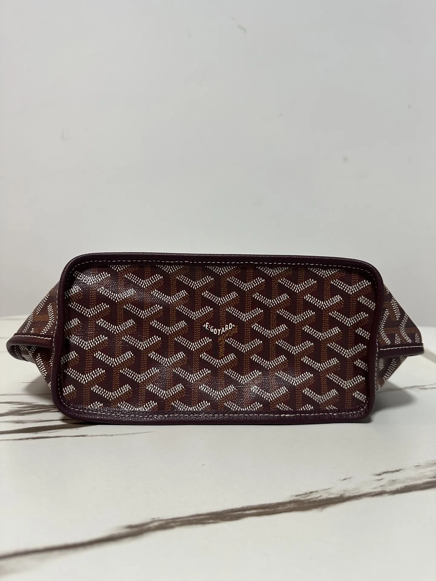 Goyard 红色 酒红 小牛皮 托特包 大容量托特款