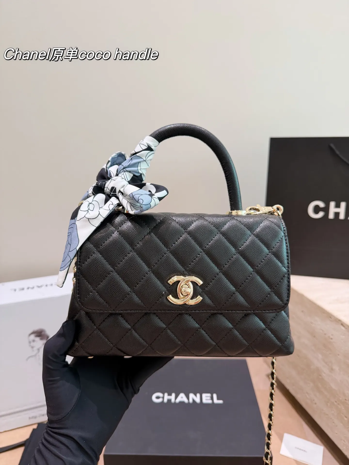 Chanel Organizer Pouch Travel Leather