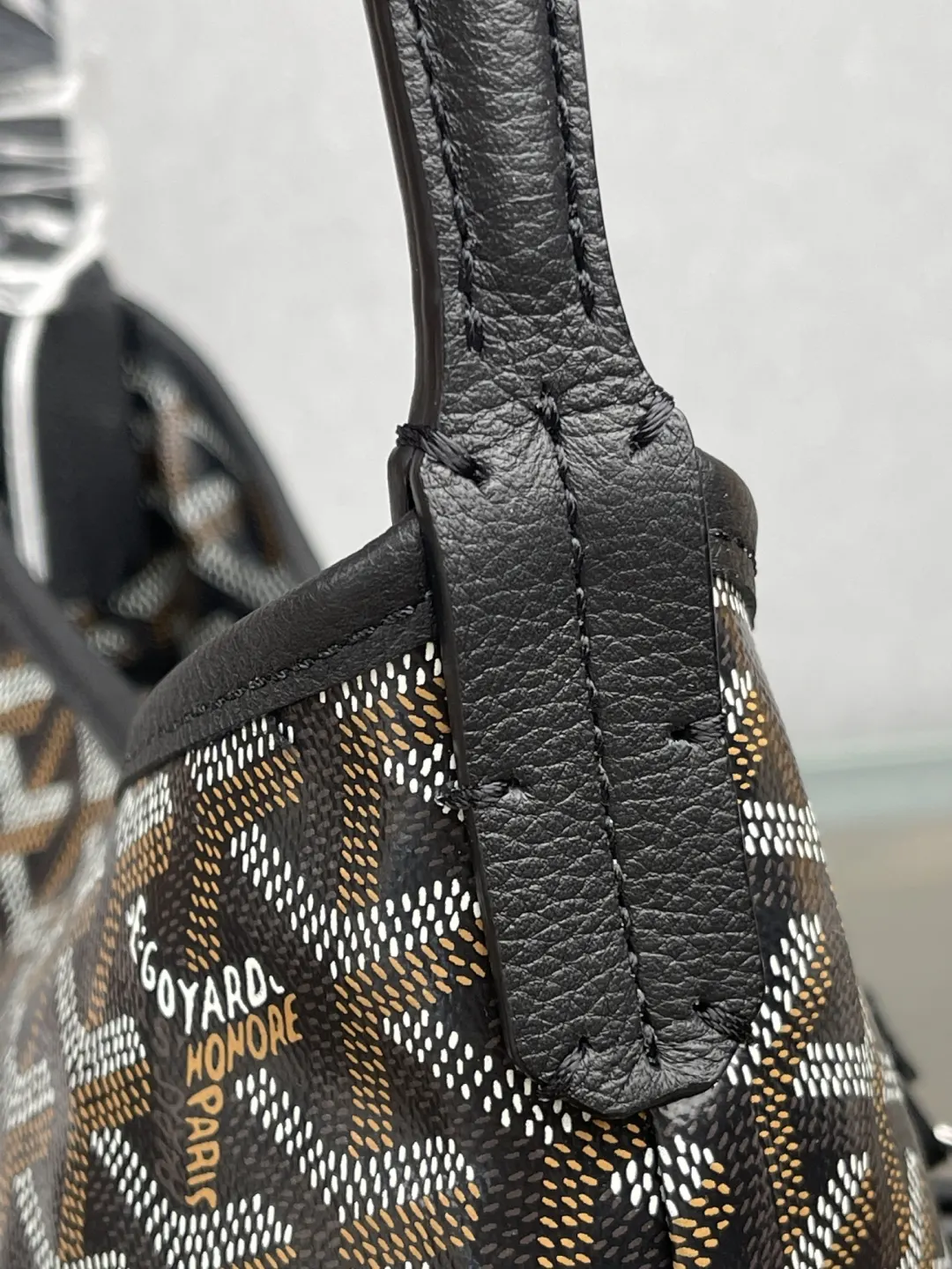 Goyard Hobo 黑色 腋下包 复古腋下背款
