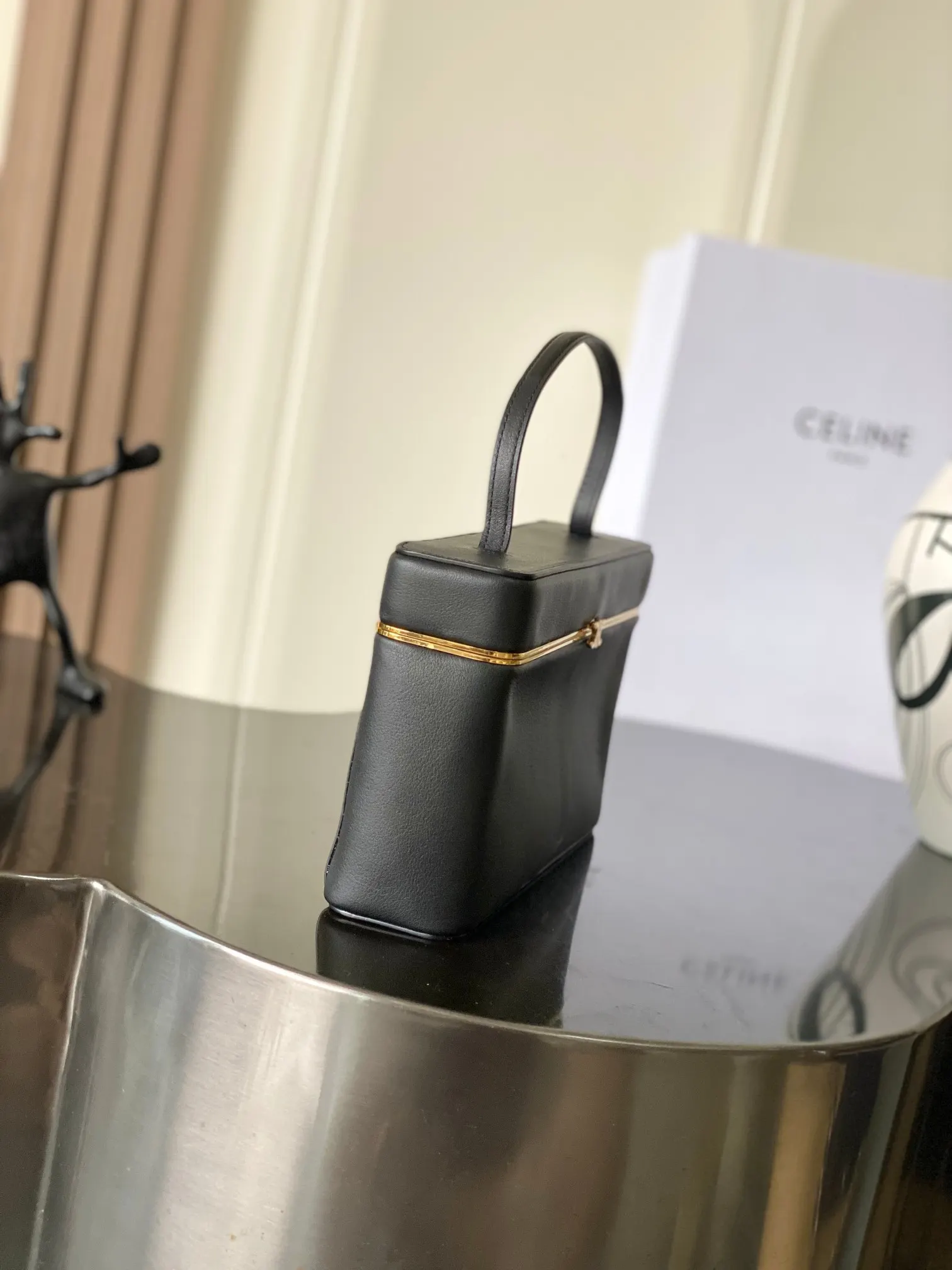 黑色 紅色 Ce Rectangle Ce这只包 把 化妝包 便携收納款