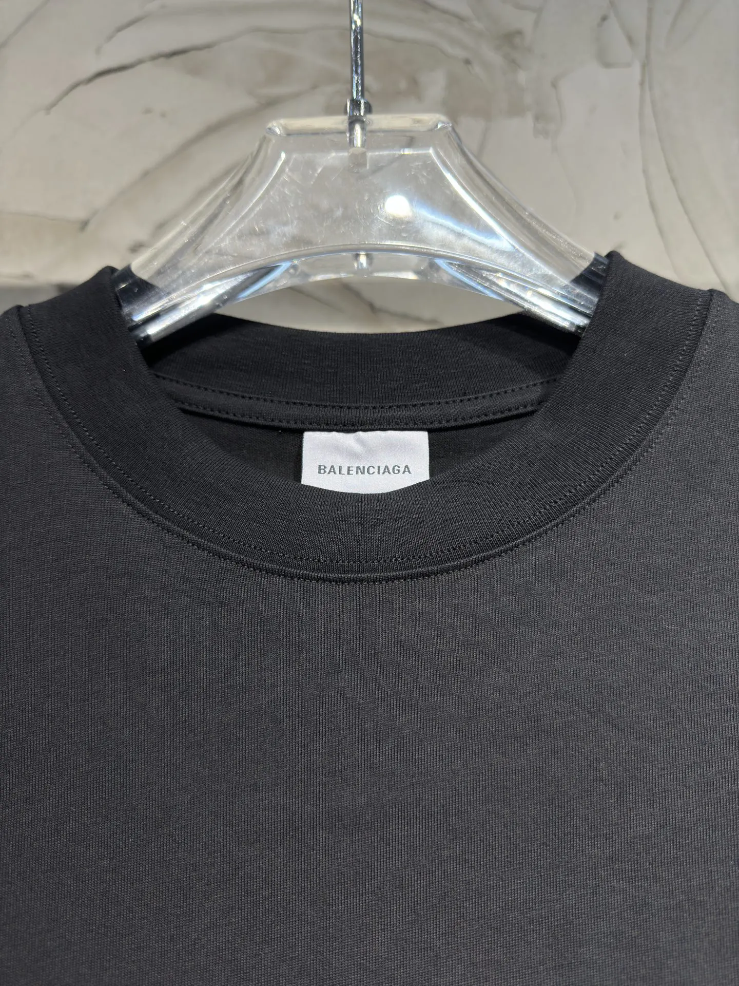 Balenciaga 26FW 黑色 印花 T恤