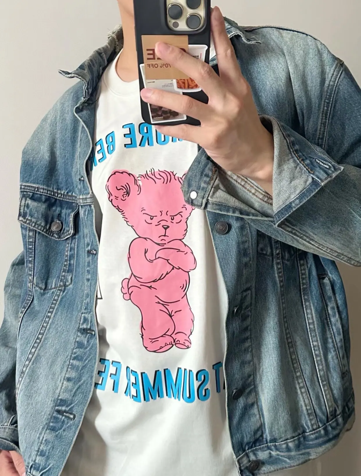 Gucci 26SS 白色 印花 水洗 短袖T恤