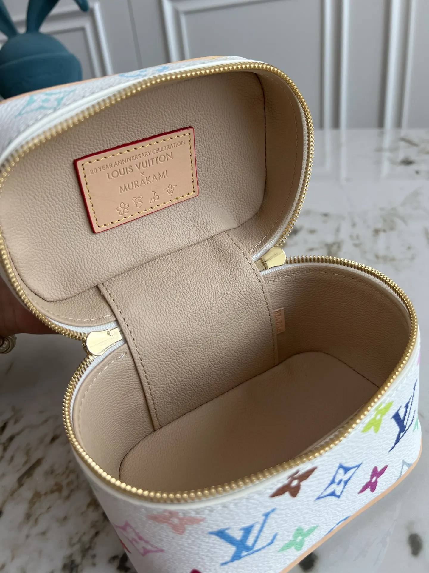 LV 帆布 化妆包 便携收纳款
