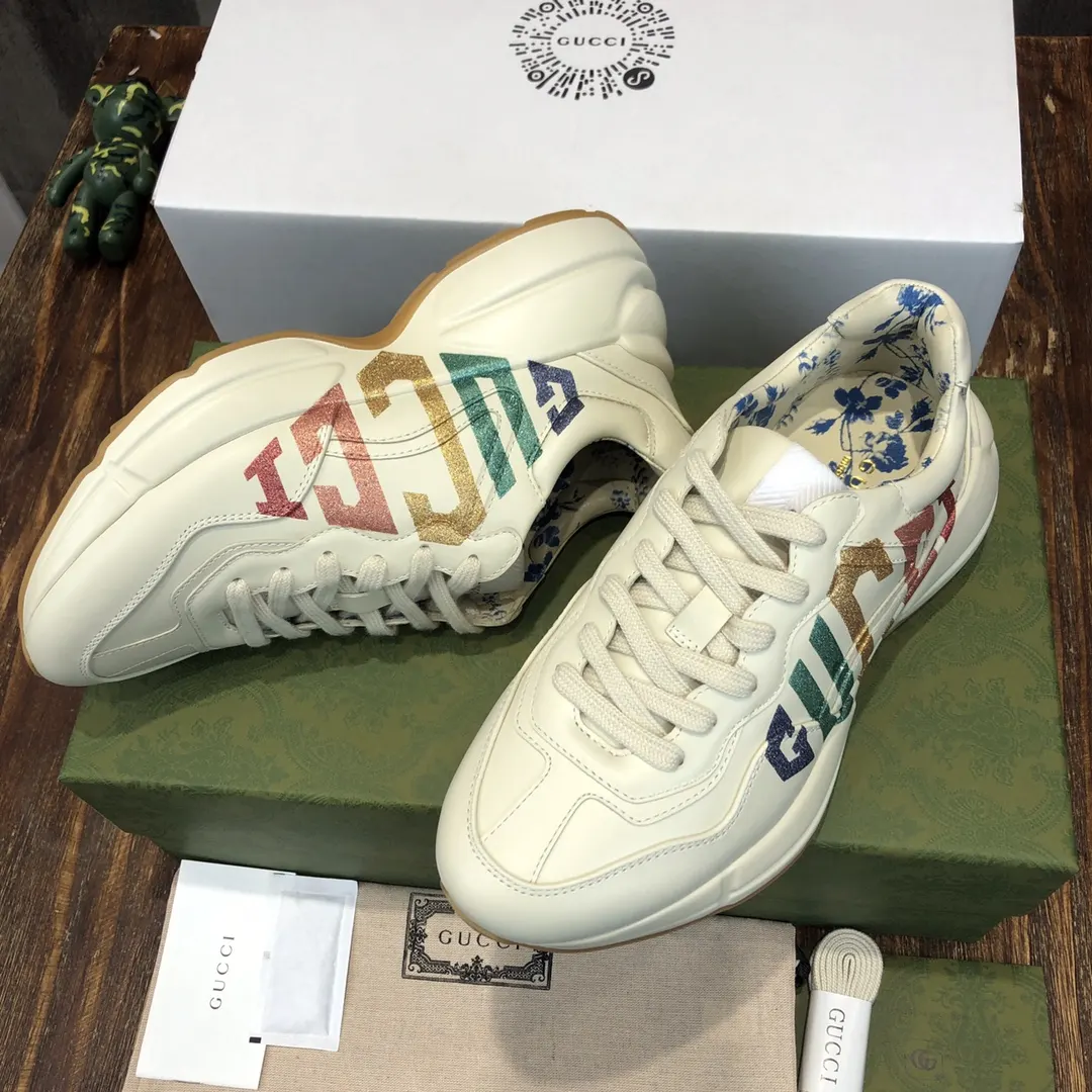 Gucci Rhyton Daddy Shoes Sports Sneakers Image 5 Gucci Rhyton Daddy Shoes Sports Sneakers Image 5