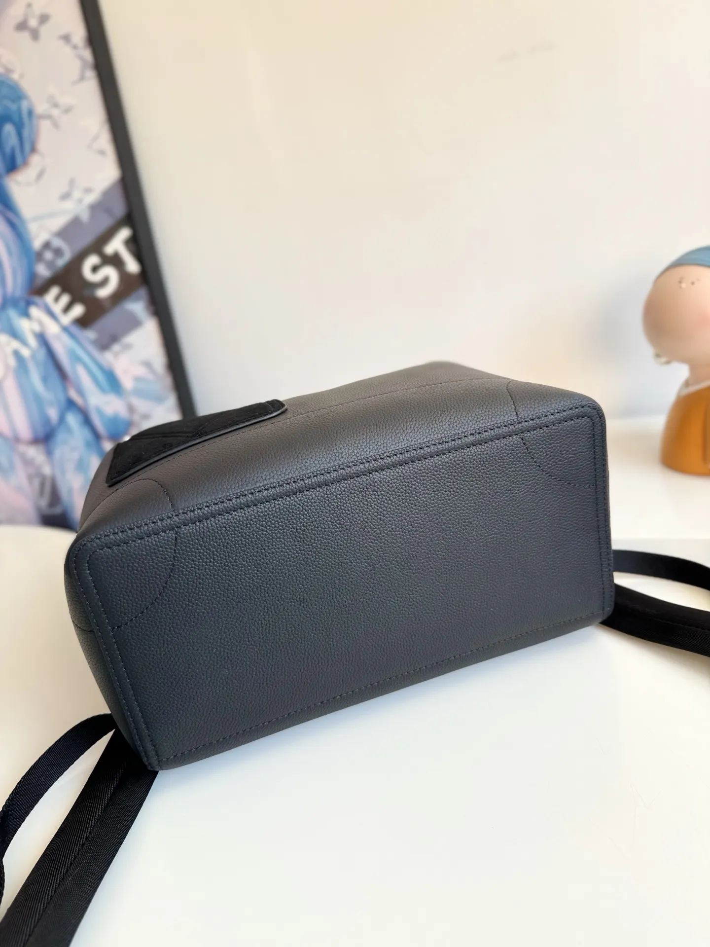 LV 牛皮 双肩包 实用双肩款