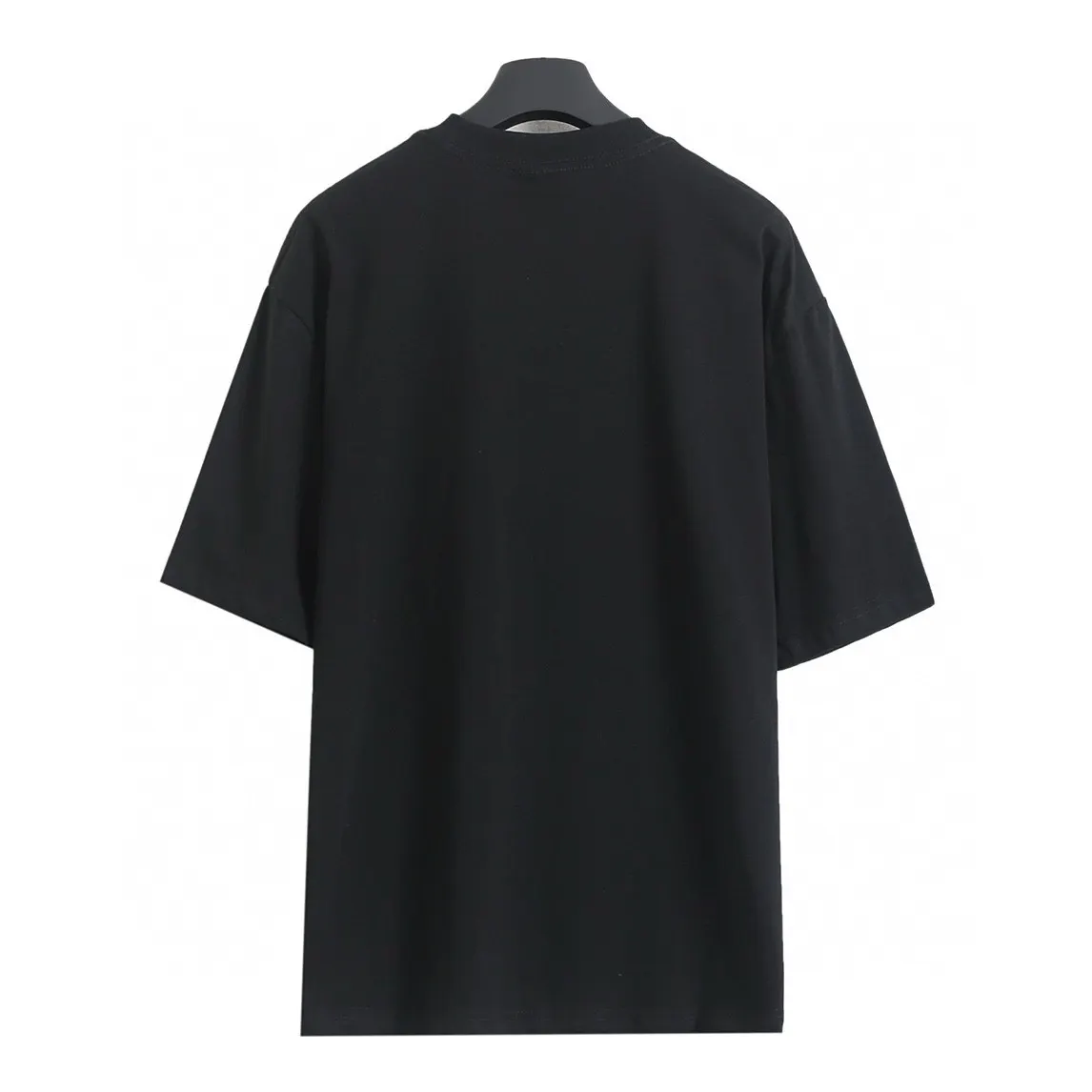 Balenciaga Blcg Black Cotton Short Sleeve T-Shirt Street