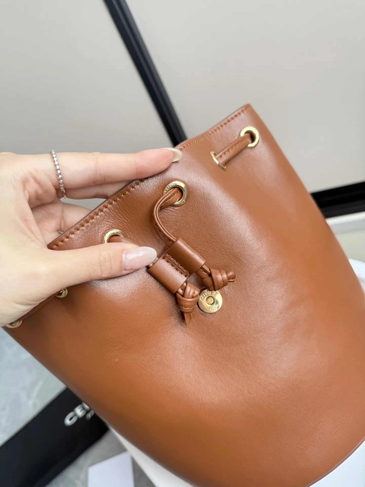 Brown Backpack