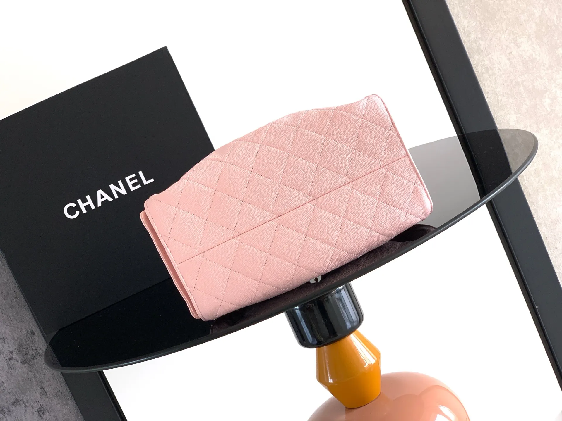 CHANEL Hobo 红色 牛皮 腋下包 复古腋下背款