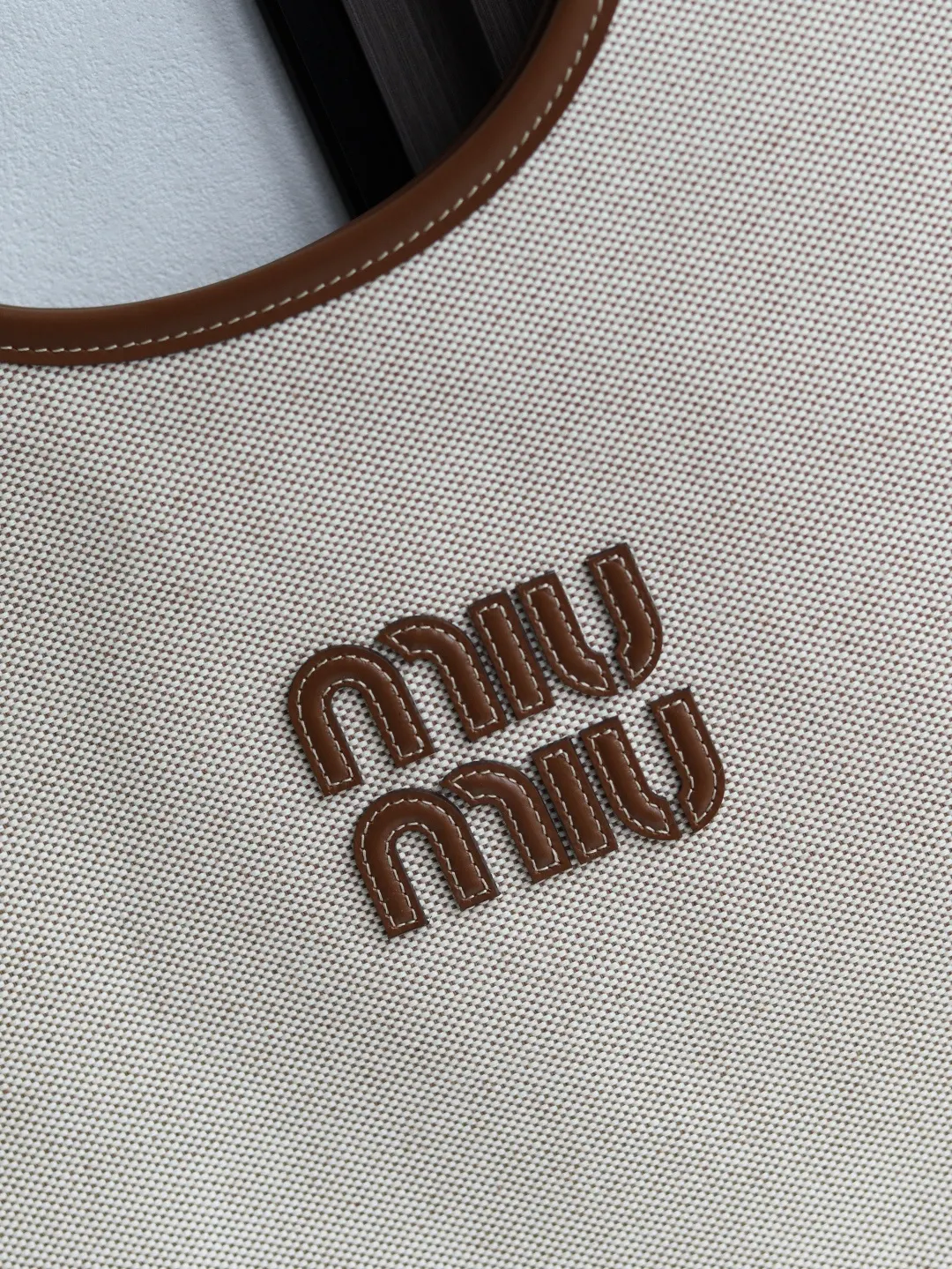 Gold Top Handle Bag Commuter Canvas