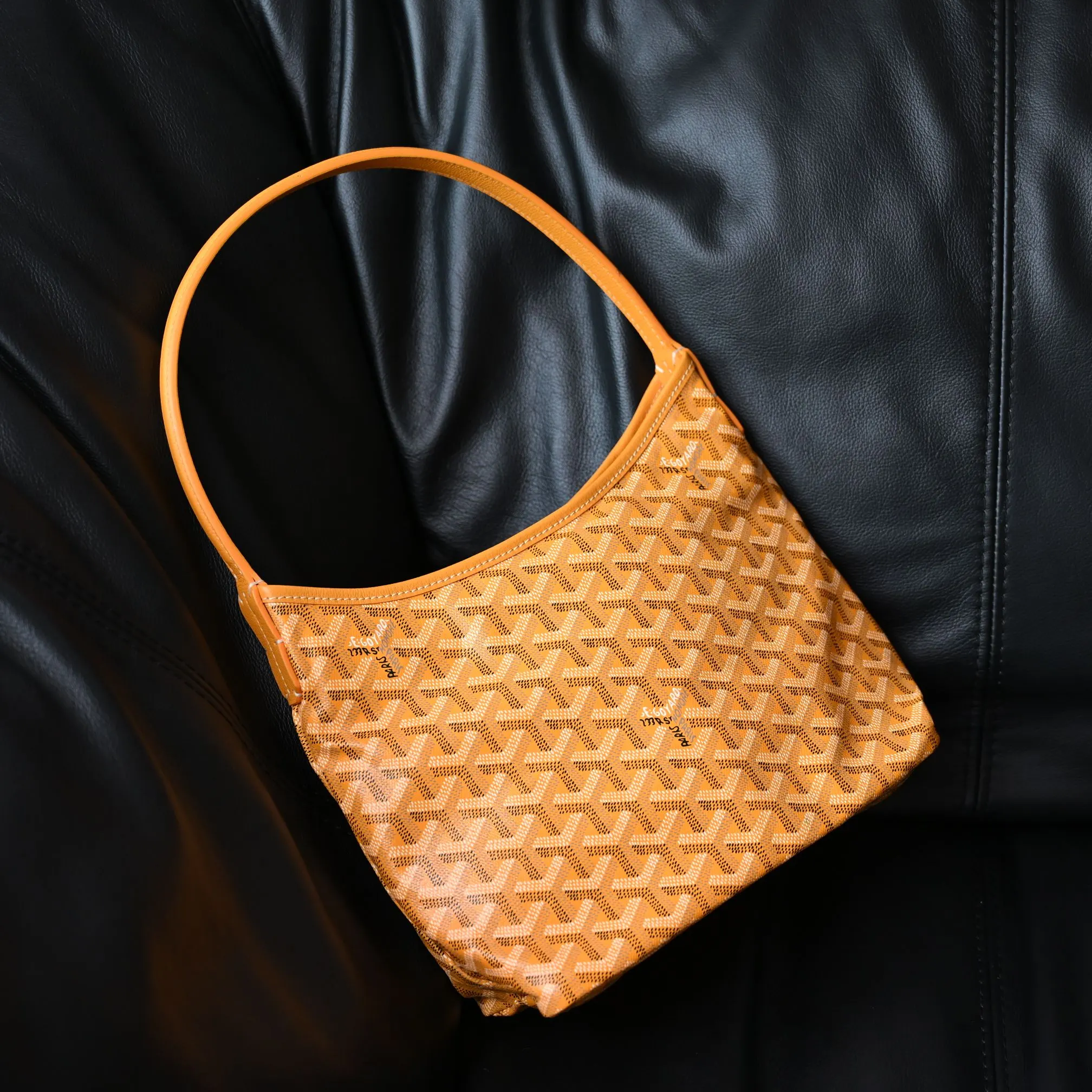 Yellow Tote Bag Leather
