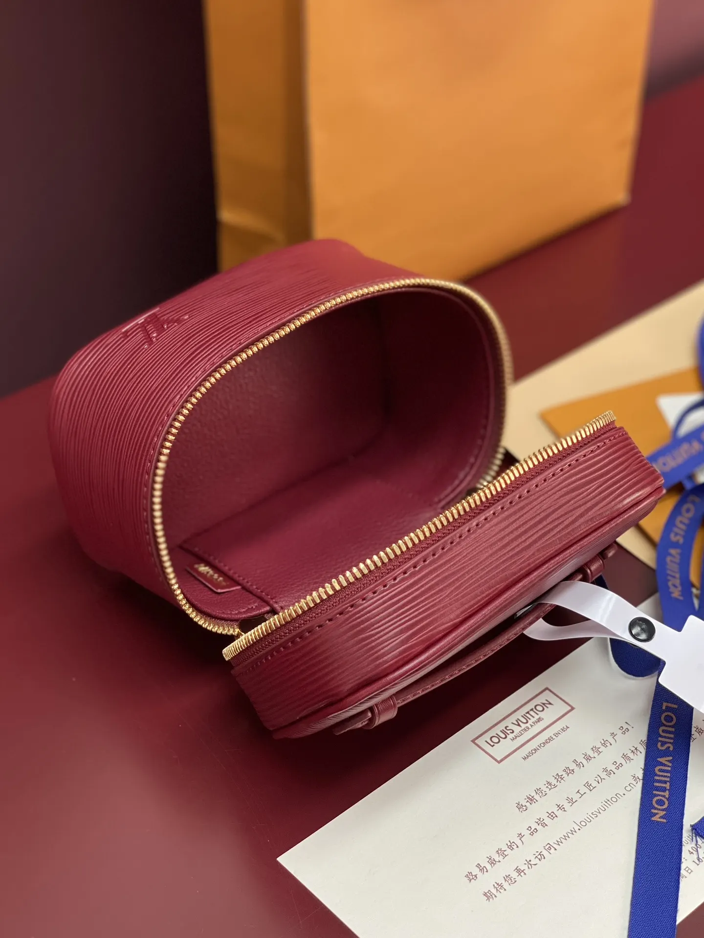 Louis Vuitton Purple Cosmetic Pouch Image 9 Louis Vuitton Purple Cosmetic Pouch Image 9