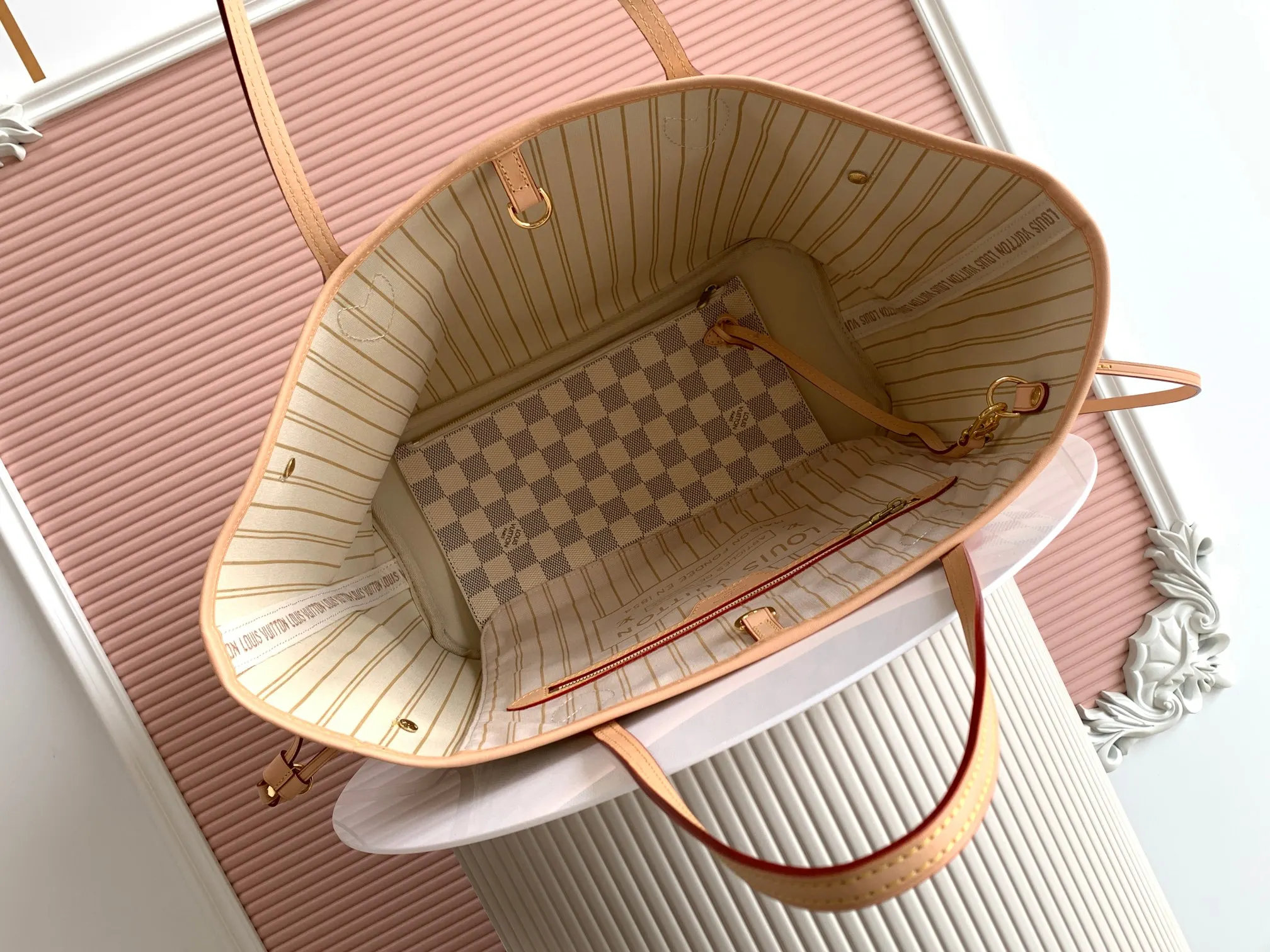 Neverfull 牛皮 托特包 大容量托特款