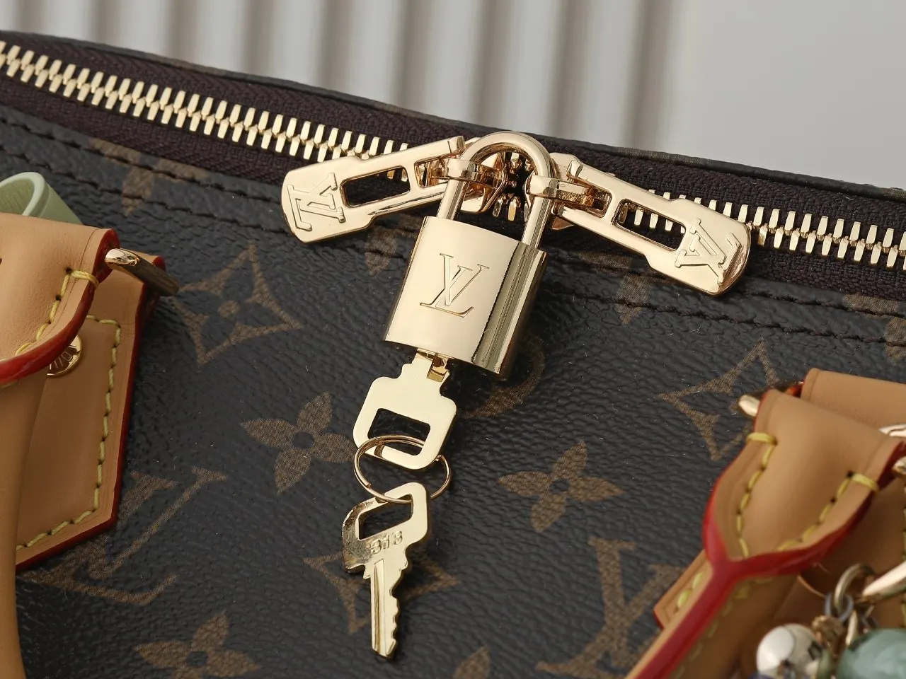 LV Speedy 牛皮 收納包 旅行收納款