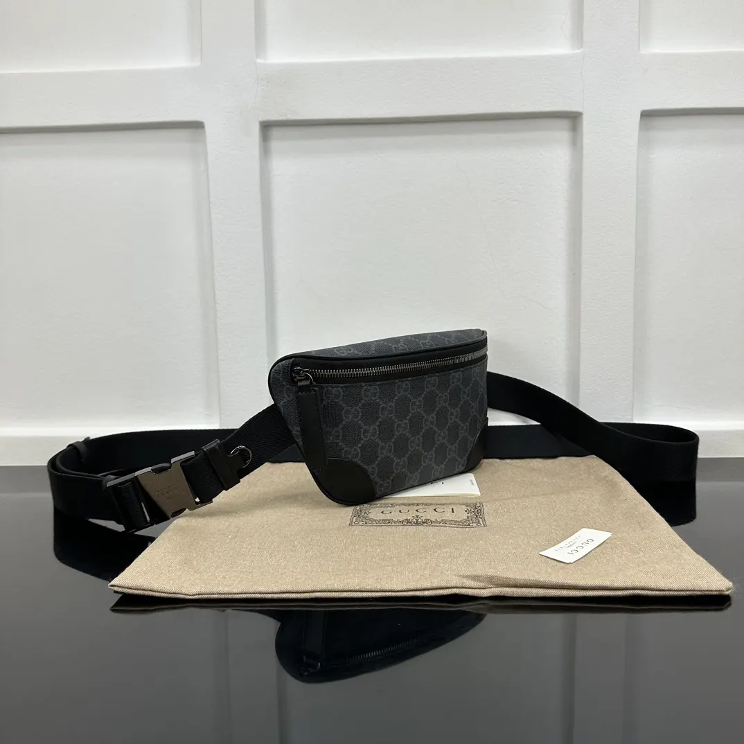 Gucci 批 新专款柜 五金 实物 腰包 休閒腰包款