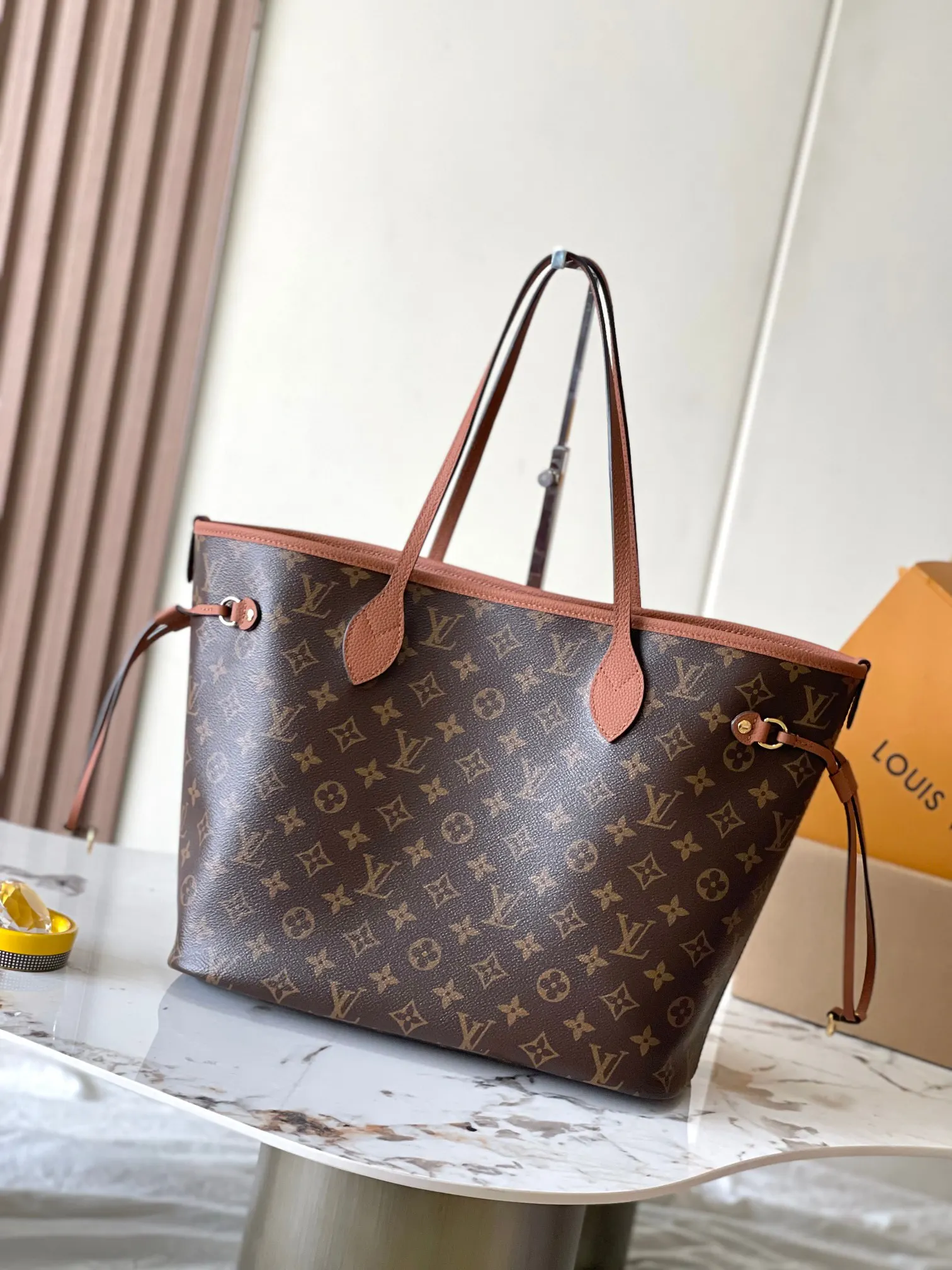 Louis Vuitton Brown Tote Bag Commuter | ORBUYBAG