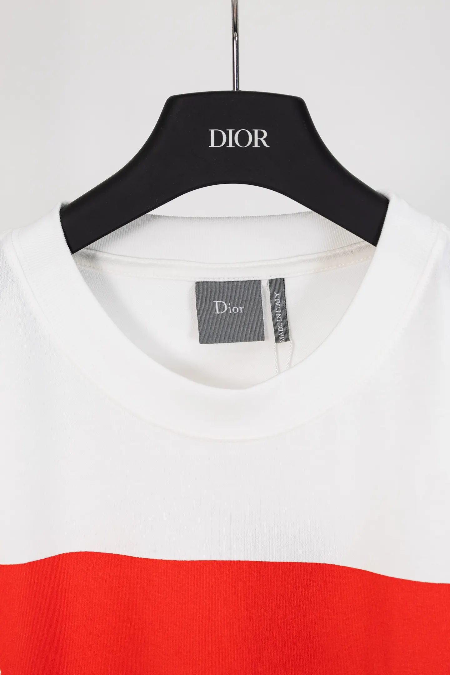 DIOR 白色 字母 刺绣 短袖T恤 休闲百搭款