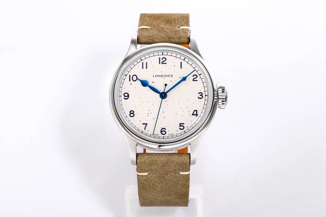 Longines 藍色 綠色 尼龍 手錶 經典腕表款