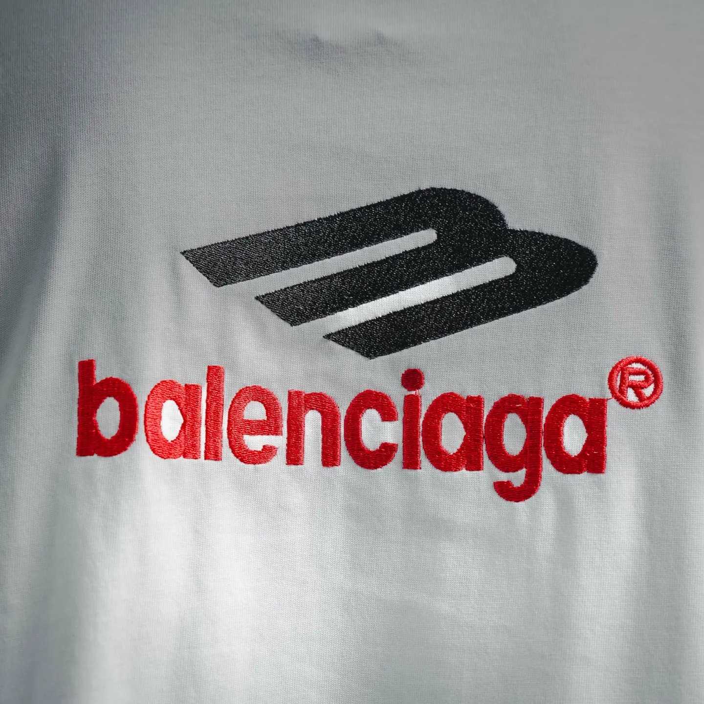 Balenciaga Cotton Logo Short Sleeve T-Shirt Street