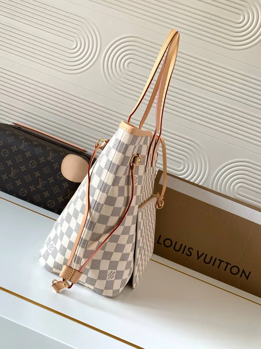 Neverfull 牛皮 托特包 大容量托特款