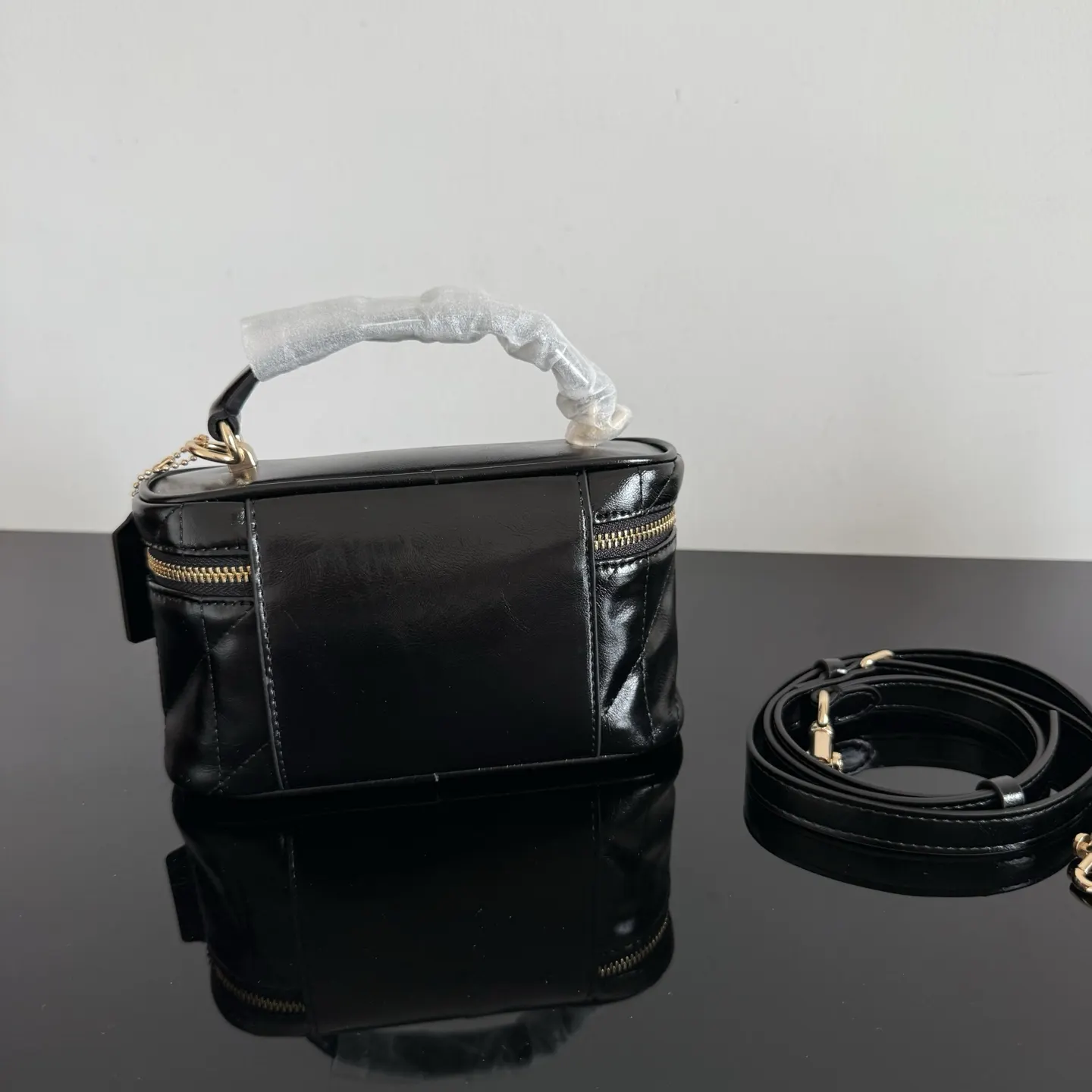 Coach 皮革 Originals 包 的材质选 化妝包 便携收納款