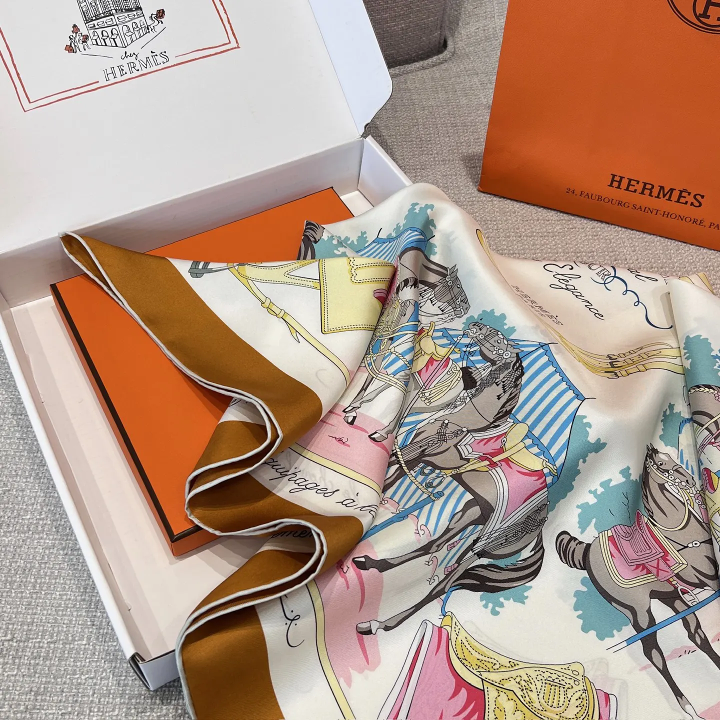 Hermes Brown Fashion Item