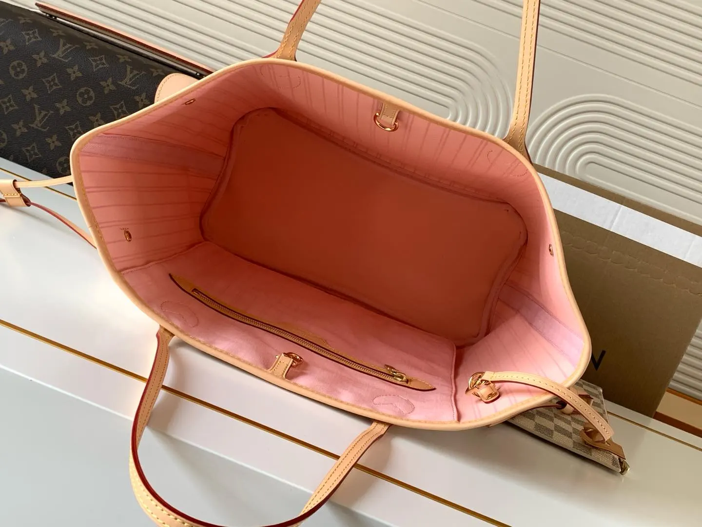 Neverfull 牛皮 托特包 大容量托特款