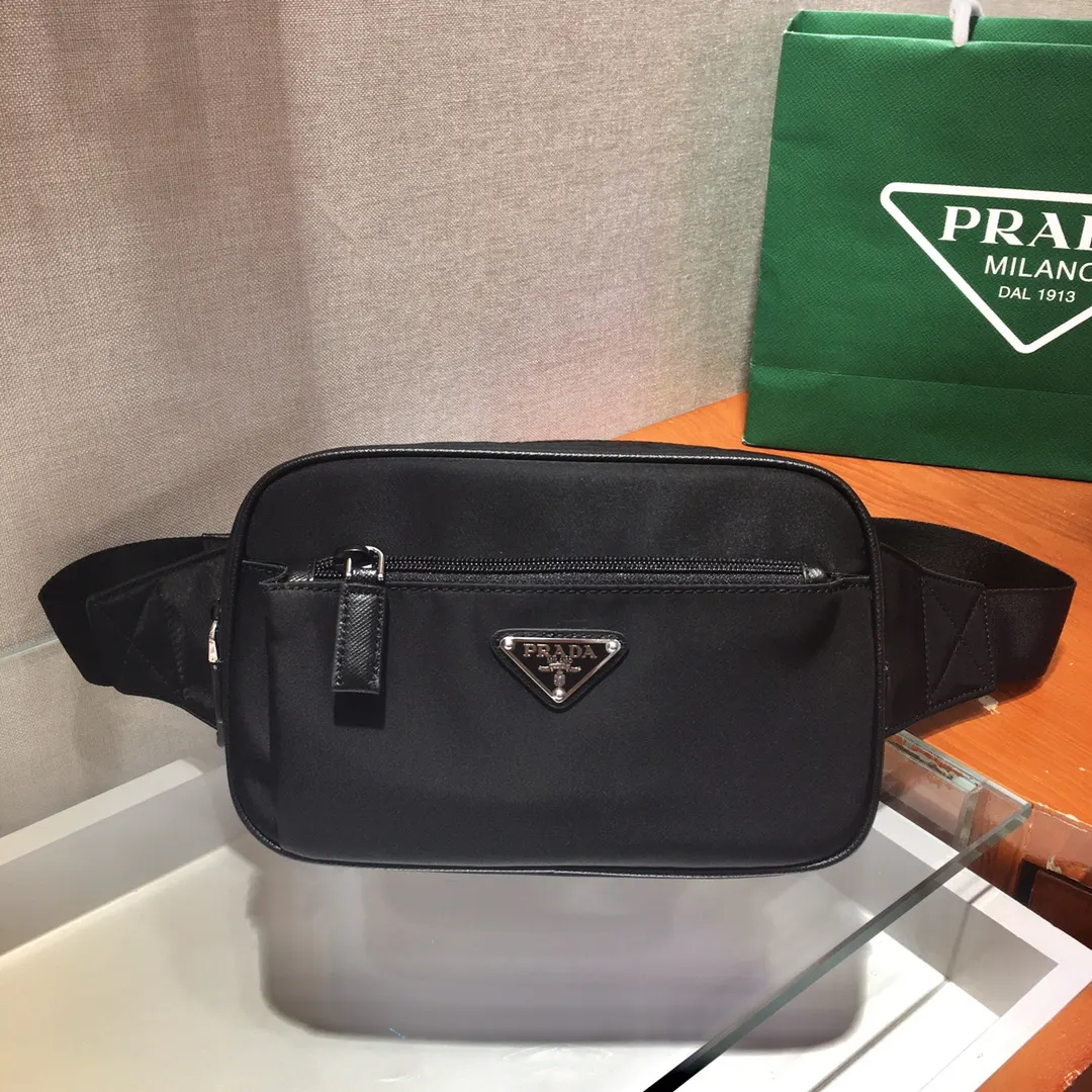 Prada Re-Nylon 黑色 腰包