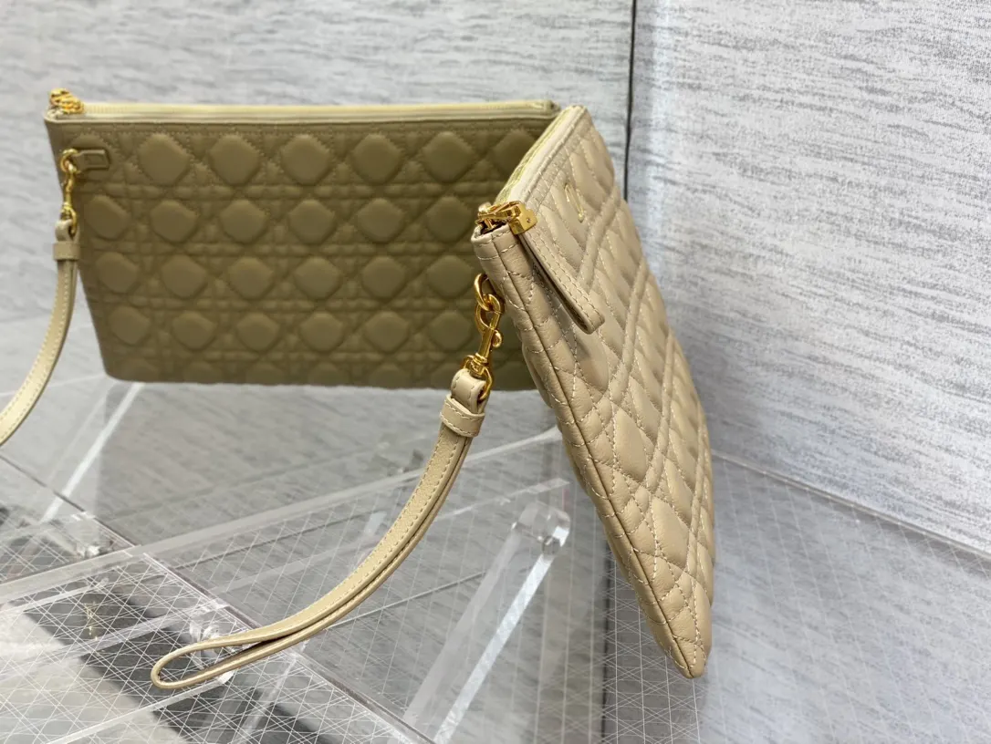 Dior Beige Clutch Bag
