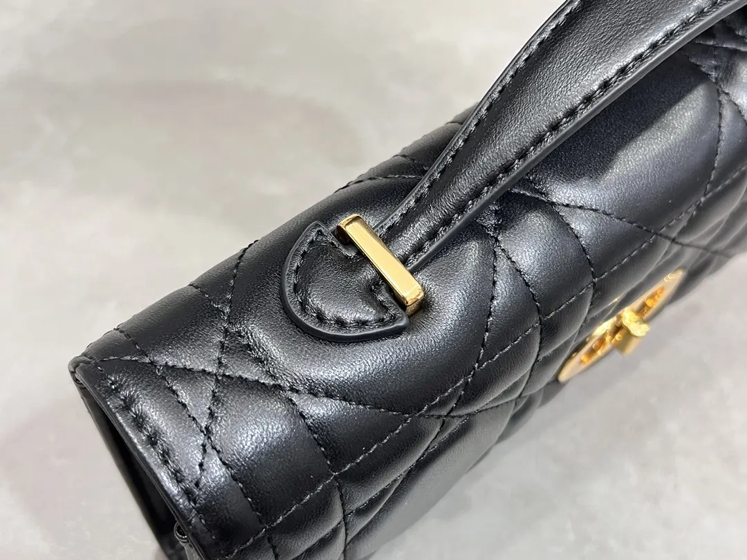 Black Gold Clutch Bag