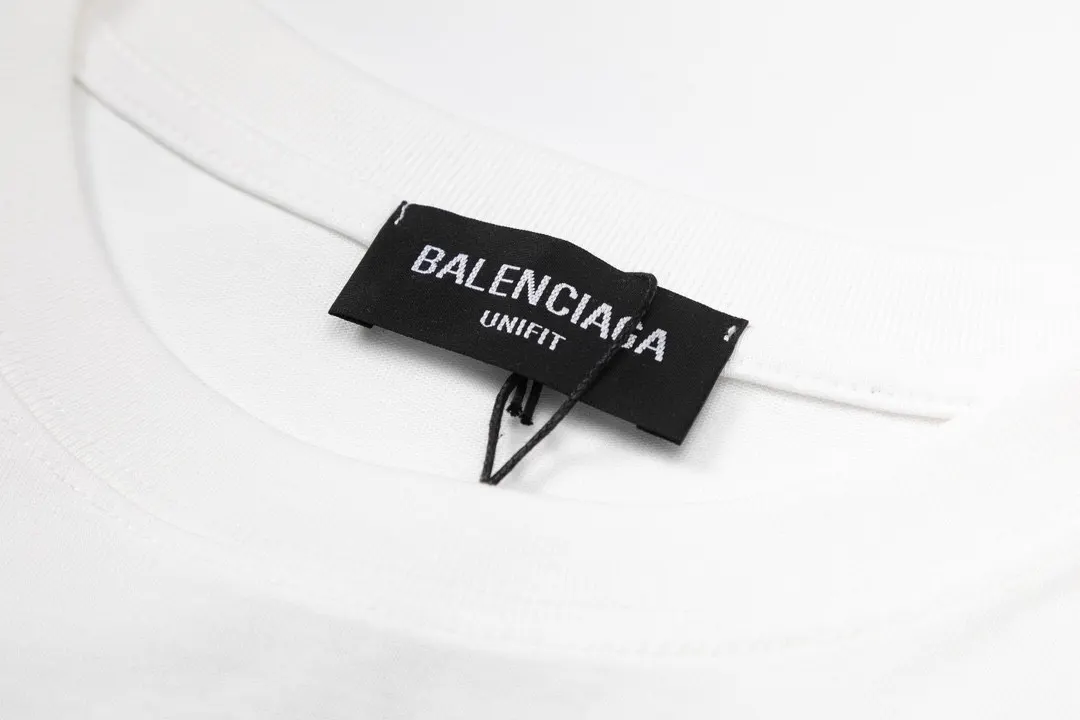 Balenciaga Black Short Sleeve T-Shirt Loose